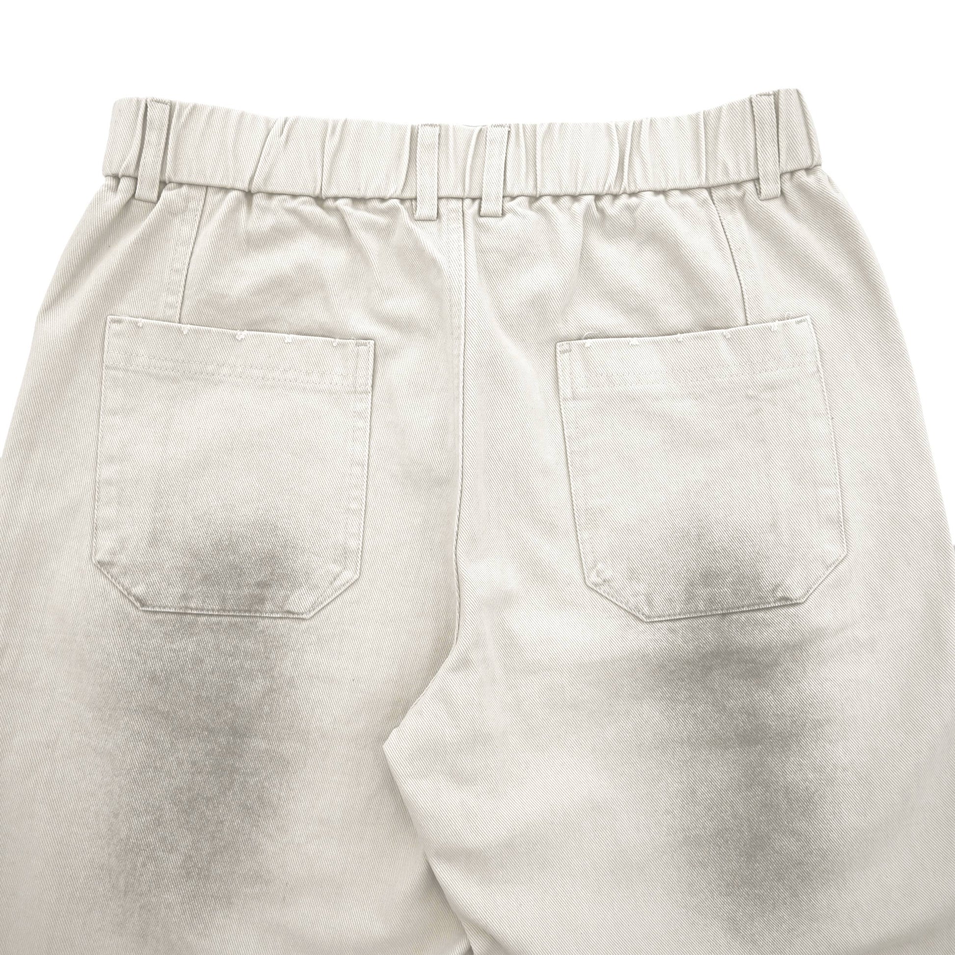 BEYOND RULES BONNOU ウォッシュドワイドデニムパンツ off-white image