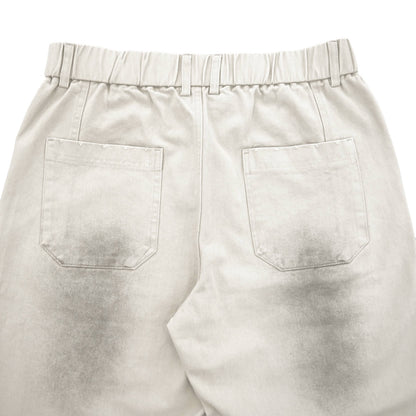 BEYOND RULES BONNOU ウォッシュドワイドデニムパンツ off-white image