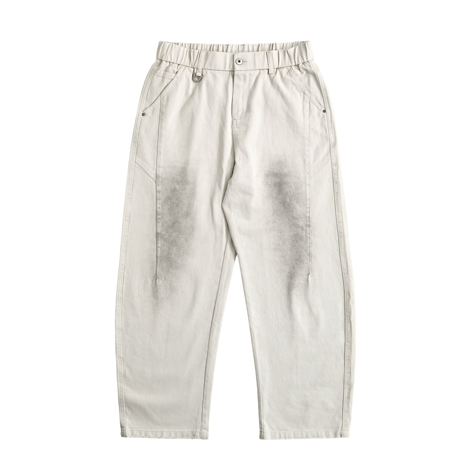 BEYOND RULES BONNOU ウォッシュドワイドデニムパンツ off-white image