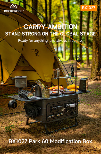 Rockbrook BX1027 PARK 60L アルミテーブルボックス