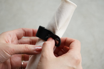 【96 KURO】カトラリー贈りものパッケージBざらざら｜黒染めステンレス製フルセット・日本製ギフト