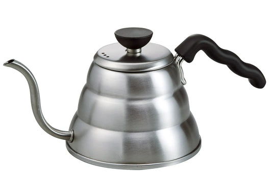 HARIO ハリオ V60 ドリップケトル・ヴォーノ 100 ヘアラインシルバー コーヒードリップケトル 600ml 日本製
