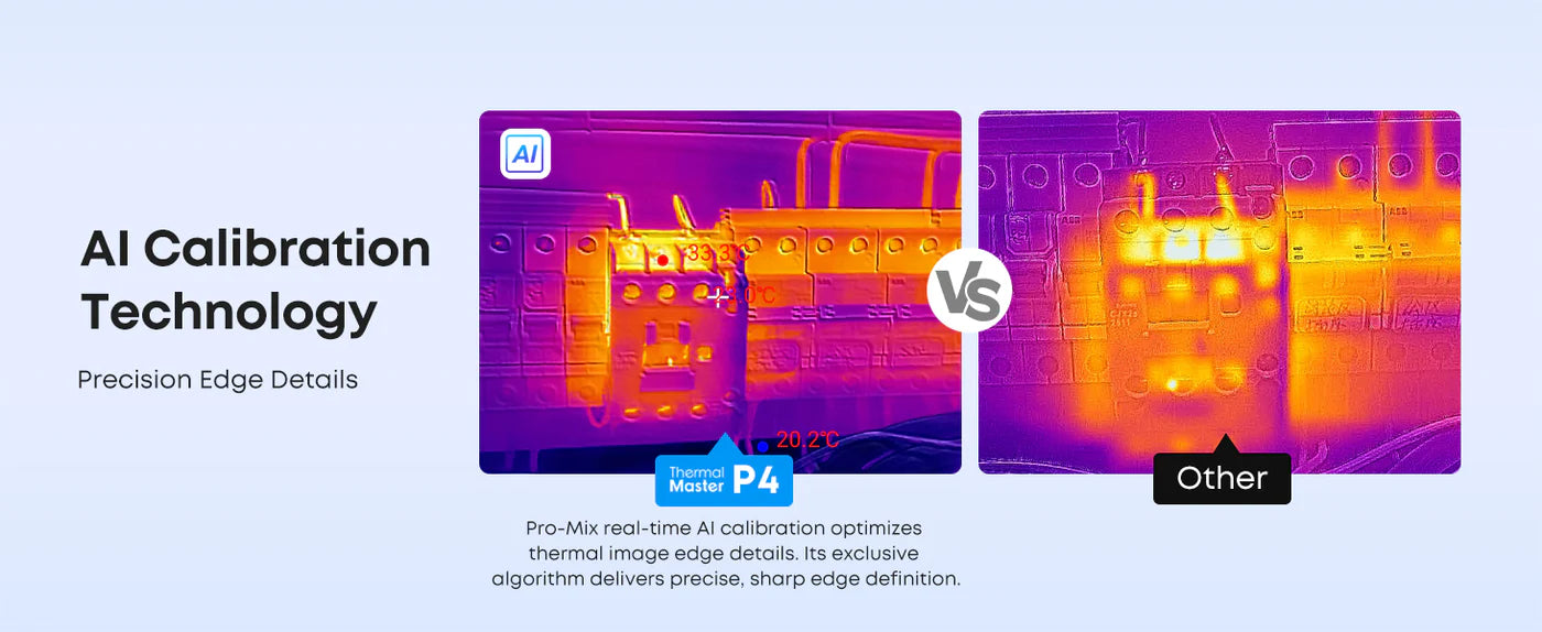 Thermal Master（サーマルマスター） P4 AI Dual-Lens Thermal Camera サーモグラフィーカメラ Android専用（P4）