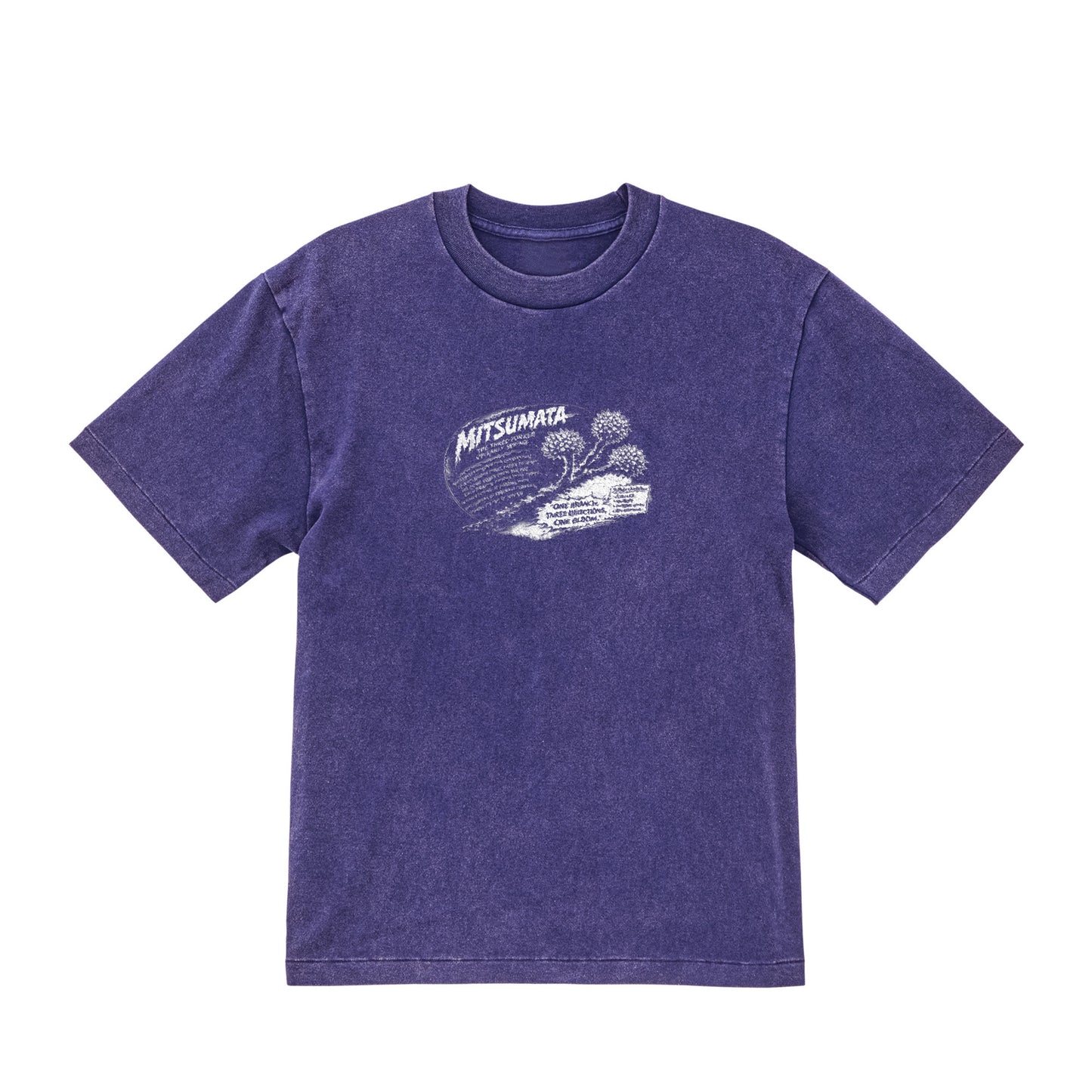 ミツマタ ヴィンテージフェード Tシャツ / MITSUMATA Graphic Fade Tee fade-purple image