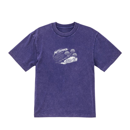 ミツマタ ヴィンテージフェード Tシャツ / MITSUMATA Graphic Fade Tee fade-purple image