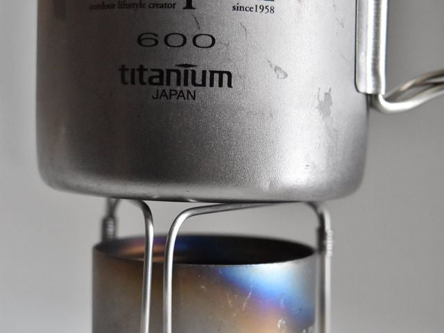 KALUGII カルギイ チタン五徳 TG-3P【純チタン製】超軽量 アルコールストーブ用