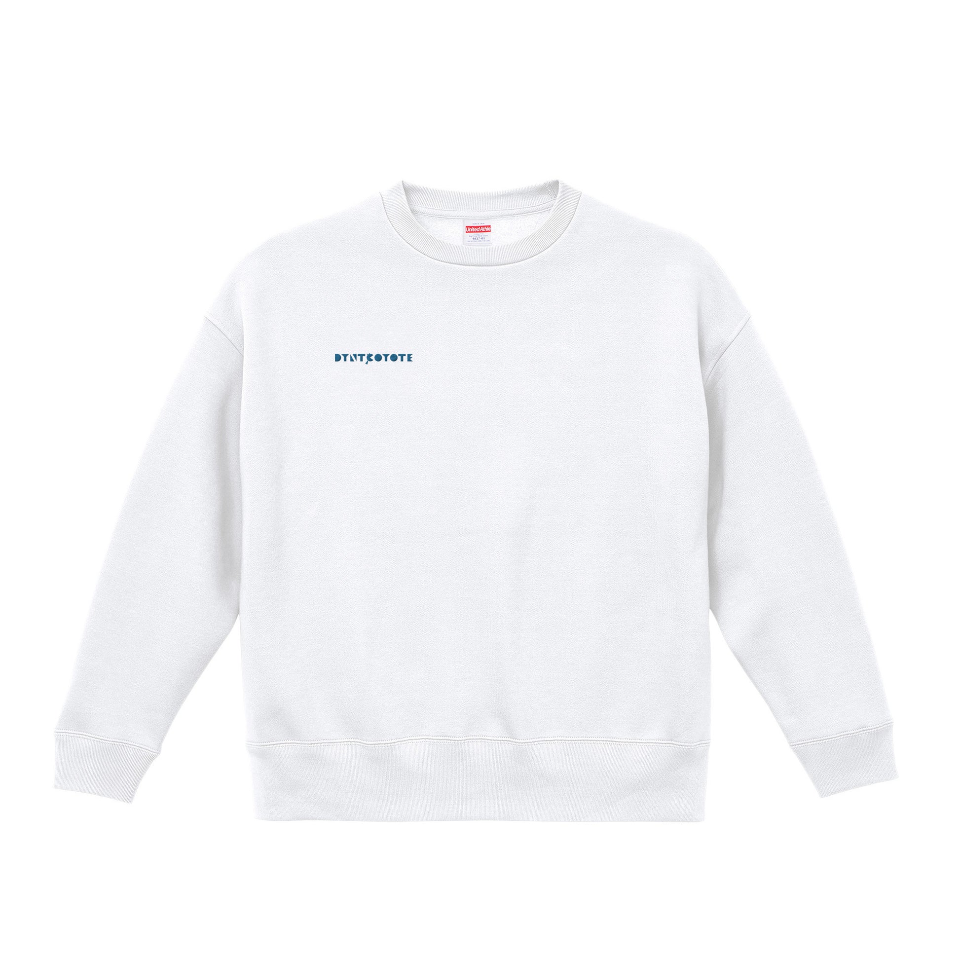 DYNT COYOTE ビッグシルエット スウェットトレーナー（刺繍ロゴ） white image