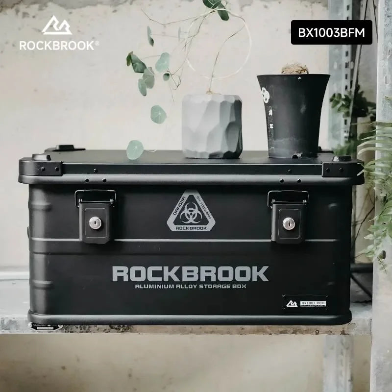 ロックブルック 50Lアルミストレージボックス Rockbrook 50L Aluminum Storage Box STARVEI BX1003