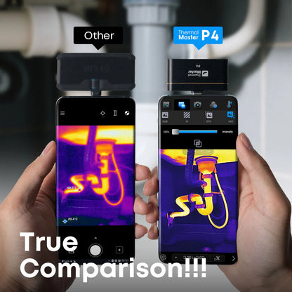Thermal Master（サーマルマスター） P4 AI Dual-Lens Thermal Camera サーモグラフィーカメラ Android専用（P4）