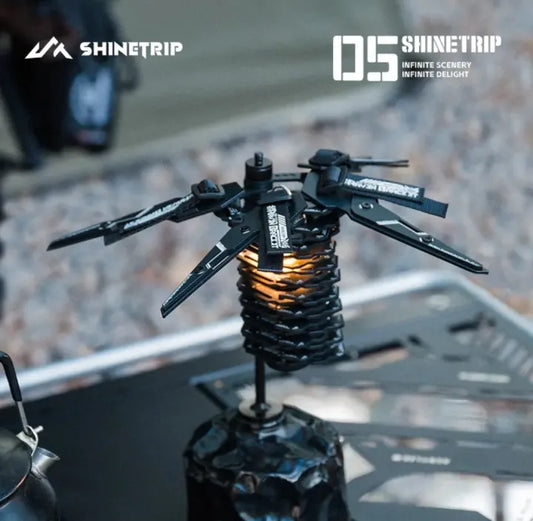 山趣（ShineTrip） ST-05シリーズ ディープウィング メカ ライトアレイ（ライトスタンド／収納ボード）A552-H01 ブラック