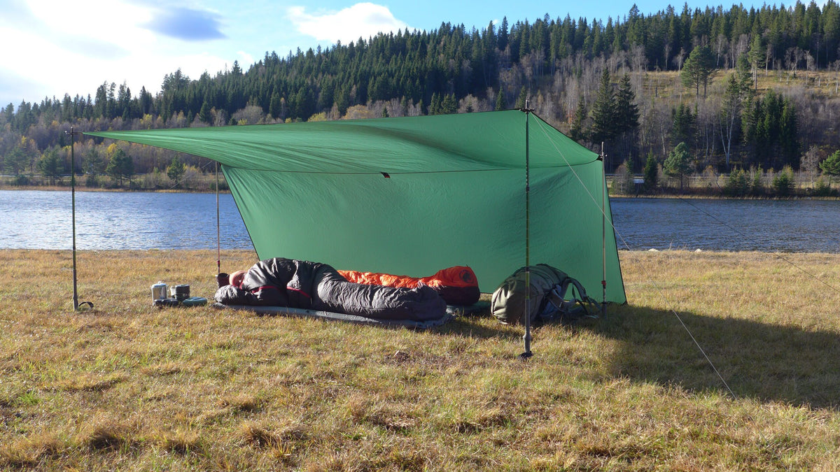 SwissPiranha（スイスピラニア）Tarp MantaRay 10（タープ マンタレイ 10）ULタープ 3.5×2.9m