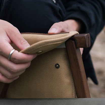 山趣（やましゅみ） SHINETRIP シャイントリップ Kermit Chair Side Pocket Khaki / Black（A400-T00 / A400-H00）サイドポケット