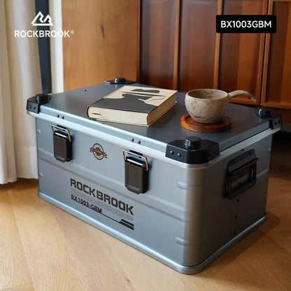 ロックブルック 50Lアルミストレージボックス Rockbrook 50L Aluminum Storage Box STARVEI BX1003