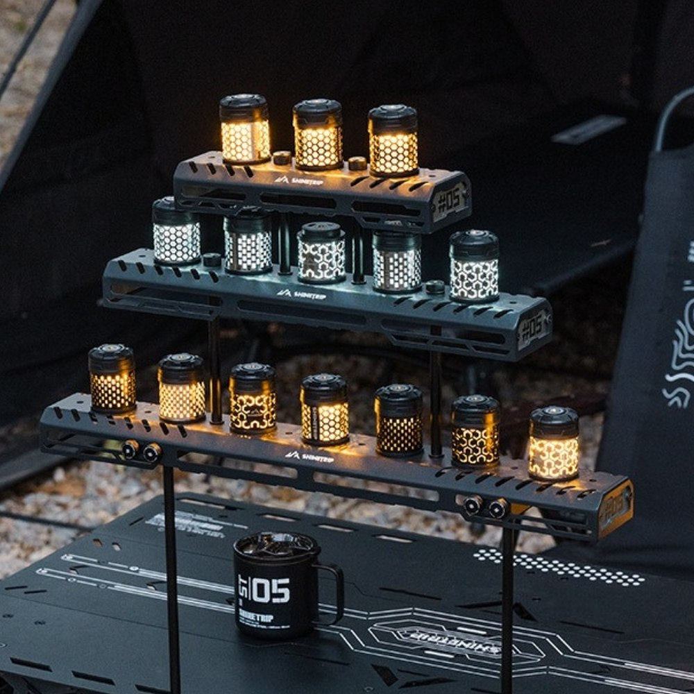 山趣（ShineTrip） ST-05シリーズ 回転19灯グリマー（回転ハニカム／回転グラデーション／回転エネルギーブロック）