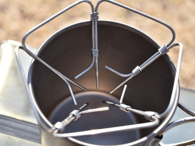 KALUGII カルギイ ユーエル クイックフォールド コーヒードリッパー（チタン） 「ケース付き」 U.L. QuickFold Dripper（Titanium）