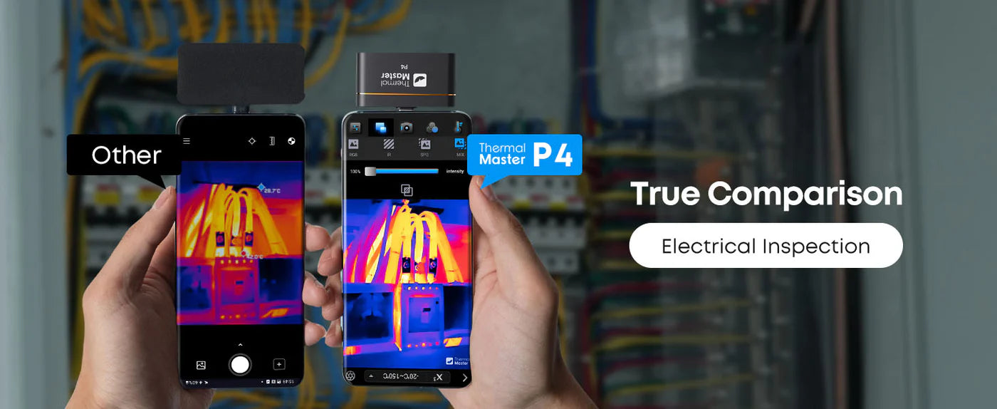 Thermal Master（サーマルマスター） P4 AI Dual-Lens Thermal Camera サーモグラフィーカメラ Android専用（P4）