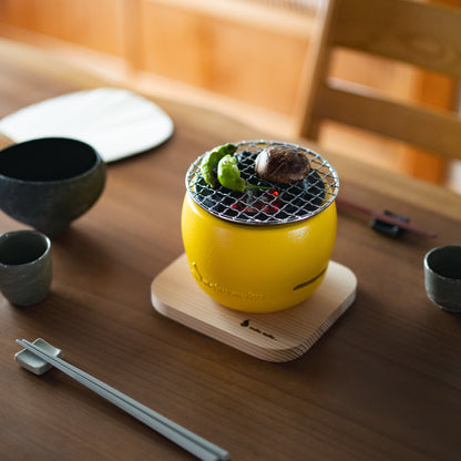 mokumoku（モクモク） ちいさな火ばち Small Hibachi 炭火コンロ（moku-m-hib）