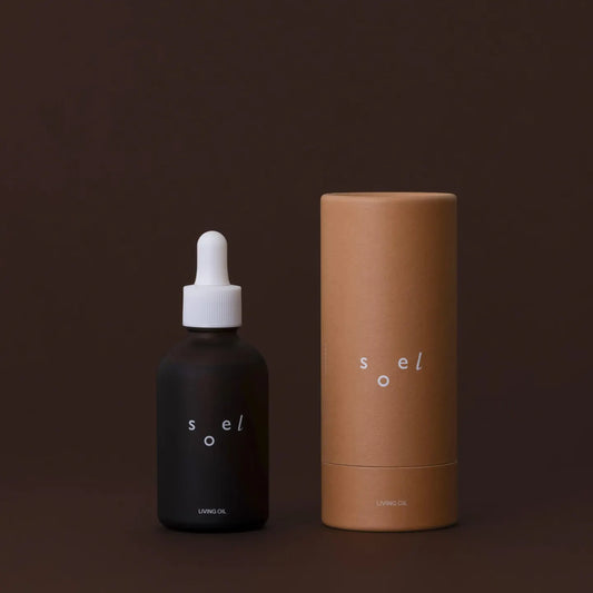 soel ソエル LIVING OIL オーガニックセサミオイル 60mL 紙管付  5個セット 美容オイル スキンケアオイル