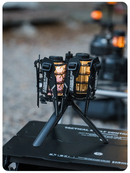 山趣（ShineTrip） ST-05シリーズ ディープウィング メカ ライトアレイ（ライトスタンド／収納ボード）A552-H01 ブラック