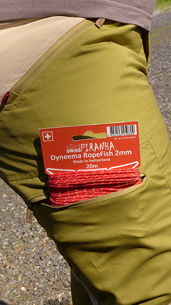 SwissPiranha（スイスピラニア）Dyneema RopeFish 20m 2mm（ダイニーマ ロープフィッシュ）高強度コード
