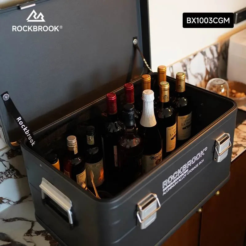 ロックブルック 50Lアルミストレージボックス Rockbrook 50L Aluminum Storage Box STARVEI BX1003