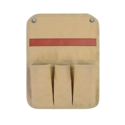 アウトドアチェア用 マルチ収納サイドバッグ｜キャンプ・車中泊に便利（カーキ／グリーン／ブラック）