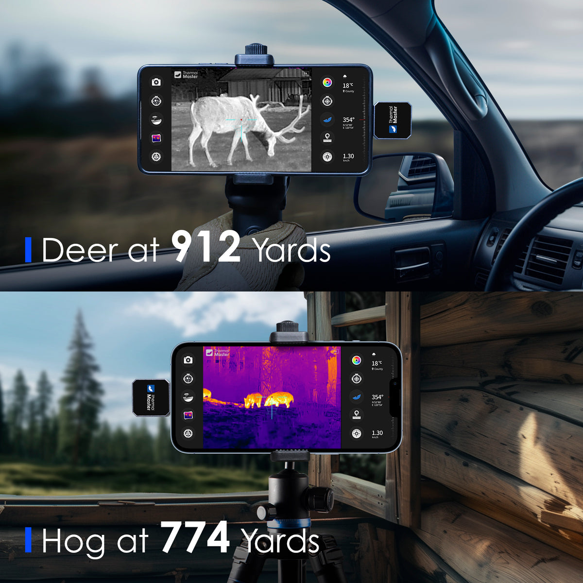 Thermal Master X3｜60Hz対応・1640ヤード検知・タクティカルハンドル