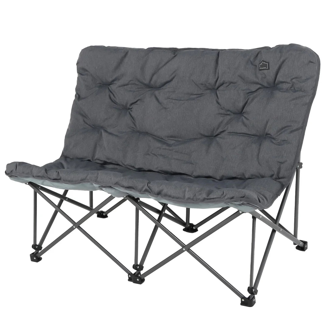 【KingCamp｜キングキャンプ】LEMON C20 ダブルアウトドアチェア｜2人掛け 折りたたみ バタフライチェア ハイバック仕様