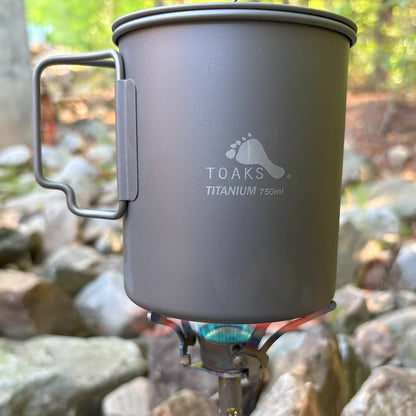 TOAKS（トークス） Titanium Pot Cook Set チタン ポット クックセット 750mlポット＆650mlポットセット CS-15
