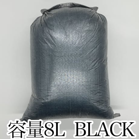 Ajito Fabrics アジトファブリックス ロールトップドライサック 容量８L DCF0.51oz ブラック