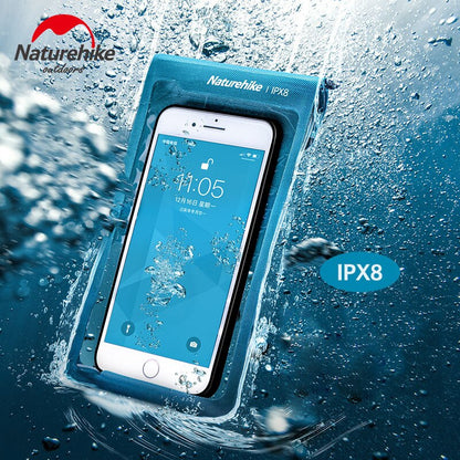 Naturehike スマホ用防水バッグ｜IPX8防水・水中対応・7インチまで対応