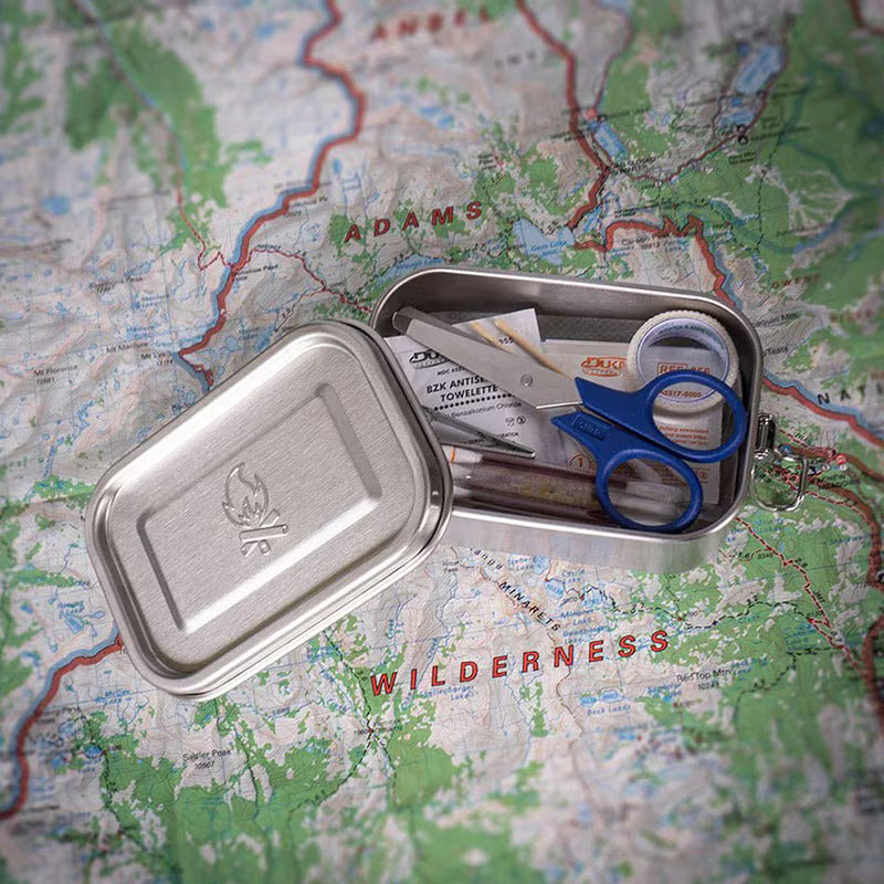 Prometheus Design Werx（プロメテウス デザイン ワークス） Camp Stash Box 400ml キャンプ スタッシュ ボックス 400ml ステンレス収納ケース