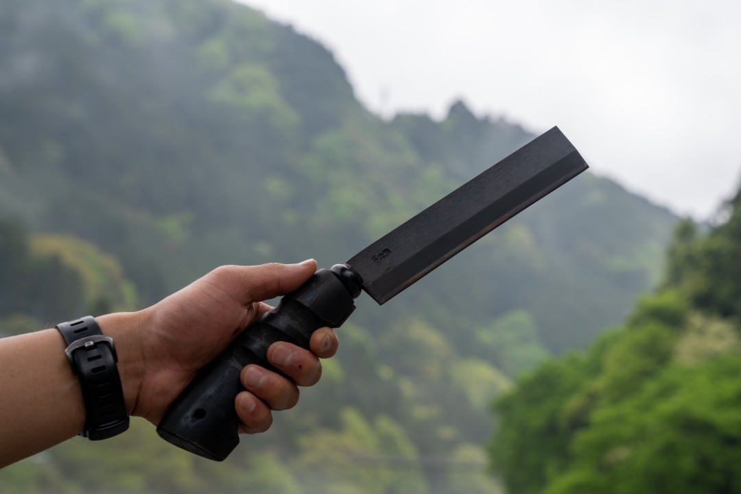 96【KURO】漆黒のナタ2本セット｜太型＆細型｜薪割り・焚き火対応ツール