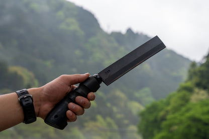 96【KURO】漆黒のナタ2本セット｜太型＆細型｜薪割り・焚き火対応ツール