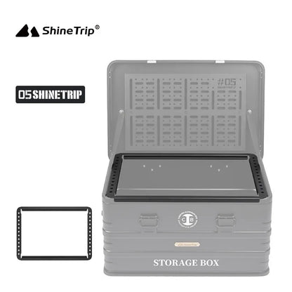 山趣（やましゅみ） SHINETRIP シャイントリップ #05 Series コーヒーボックス用 IGTフレーム Large（A487-M00）IGT Frame for Large Aluminum Case
