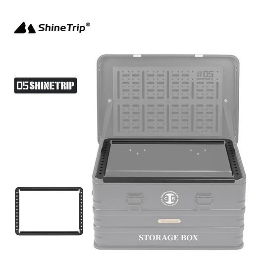 山趣（やましゅみ） SHINETRIP シャイントリップ #05 Series コーヒーボックス用 IGTフレーム Large（A487-M00）IGT Frame for Large Aluminum Case