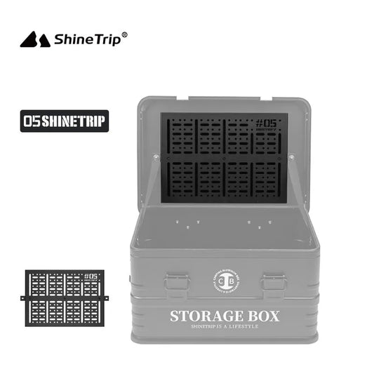 山趣（やましゅみ） SHINETRIP シャイントリップ #05 Series Medium Coffee Box Mesh Sheet（A487-S00）メッシュスクリーン・ミディアム