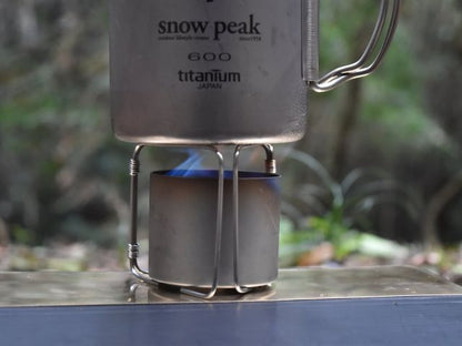 KALUGII カルギイ チタン五徳 TG-3P【純チタン製】超軽量 アルコールストーブ用