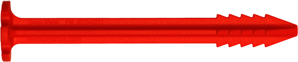 SwissPiranha（スイスピラニア）RedTrout（レッドトラウト）RTシリーズ 超軽量テントペグ