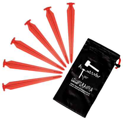 SwissPiranha（スイスピラニア）RedTrout（レッドトラウト）RTシリーズ 超軽量テントペグ