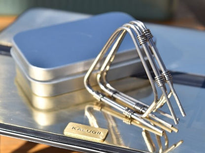 KALUGII カルギイ ユーエル クイックフォールド コーヒードリッパー（チタン） 「ケース付き」 U.L. QuickFold Dripper（Titanium）