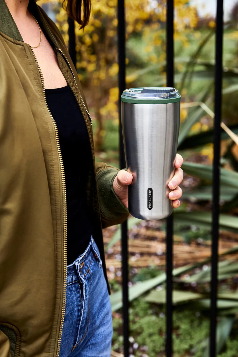 Black+Blum（ブラックブルム） 保温保冷トラベルタンブラー 600ml ステンレスボトル Ocean / Olive