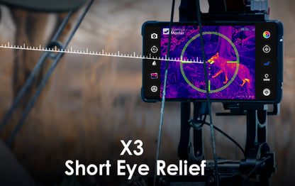 【60Hz対応・最上位モデル】Thermal Master X3｜384×288 IRセンサー搭載｜15倍ズーム・1640ヤード検知・アウトドア／タクティカル／監視向け赤外線単眼鏡｜Android専用