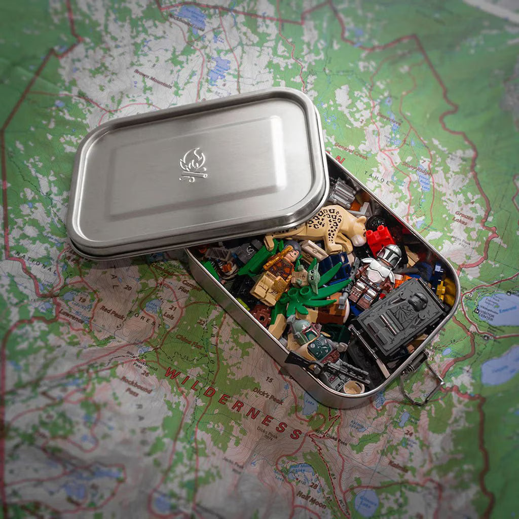 Prometheus Design Werx（プロメテウス デザイン ワークス） Camp Stash Box 800ML キャンプ スタッシュ ボックス 800ml ステンレス収納ボックス