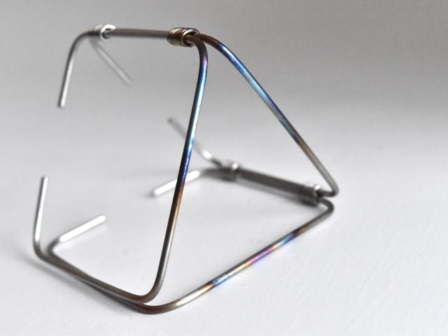 KALUGII カルギイ チタン五徳 TG-3P【純チタン製】超軽量 アルコールストーブ用