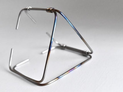 KALUGII カルギイ チタン五徳 TG-3P【純チタン製】超軽量 アルコールストーブ用