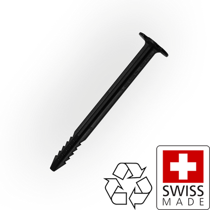 SwissPiranha（スイスピラニア）BlackFisk（ブラックフィスク）BFシリーズ 100%リサイクル素材 超軽量テントペグ