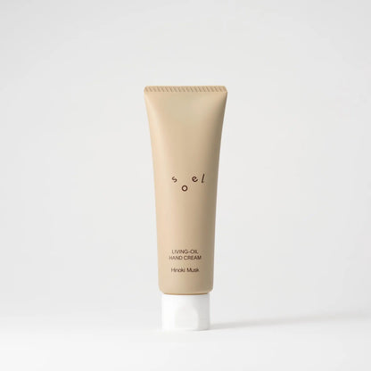 soel ソエル LIVING-OIL ハンドクリーム Hinoki Musk ヒノキムスク 50g ハンドクリーム