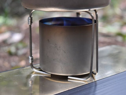 KALUGII カルギイ チタン五徳 TG-3P【純チタン製】超軽量 アルコールストーブ用