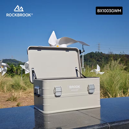 ロックブルック 50Lアルミストレージボックス Rockbrook 50L Aluminum Storage Box STARVEI BX1003